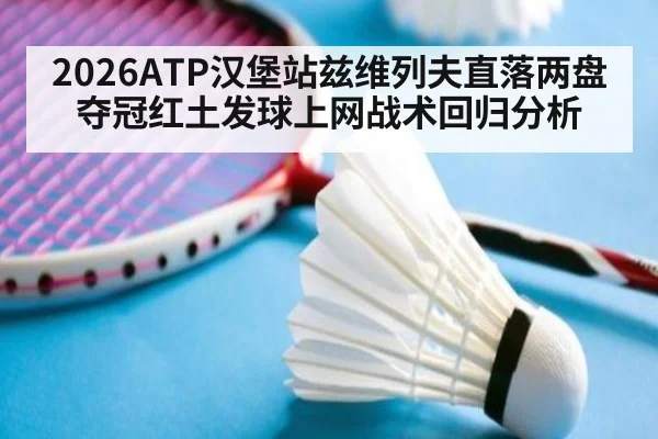 2026ATP汉堡站兹维列夫直落两盘夺冠红土发球上网战术回归分析